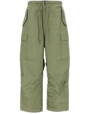 Junya Watanabe Cargo-Pocket Pants - Green