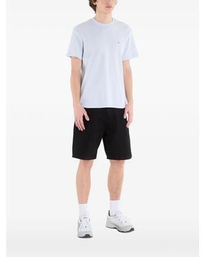 Calvin Klein Logo-Print T-Shirt - White