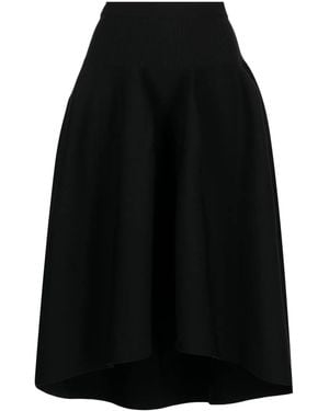 CFCL Pottery High-Waisted Full Skirt - Black