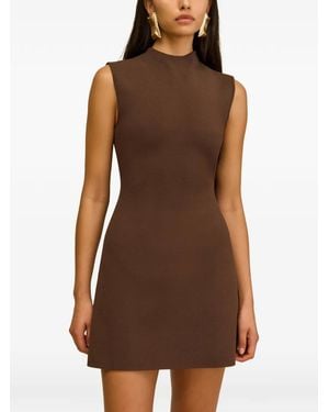 Cult Gaia Harlow Cut-Out Mini Dress - Brown