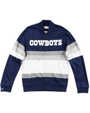 Mitchell & Ness Jersey Nfl Dallas Cowboys A Rayas - Azul