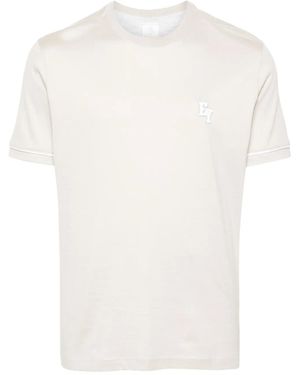 Eleventy ロゴ Tシャツ - ホワイト