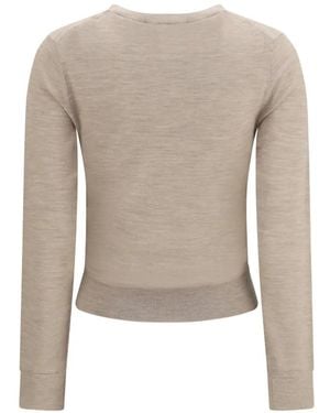 Tory Burch T Monogram Sweater - White