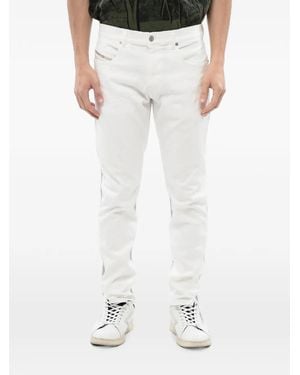 DIESEL D-Strukt-Z-Ne Light-Wash Jeans - White
