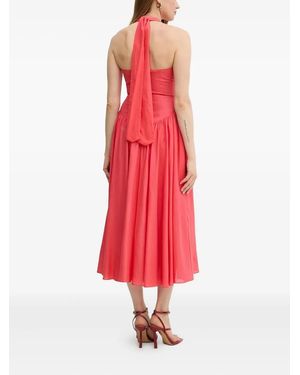 bardot amika midi dress Buy Bardot Amika Midi Dress - Hot Pink Floral At 10% Off