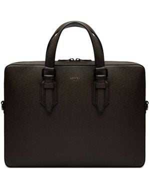 Lancel Porte-Documents Charlie En Cuir Texturé - Black