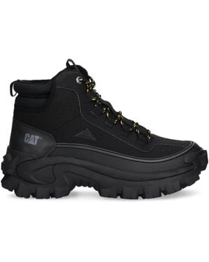 Caterpillar Botas Con Cordones - Negro