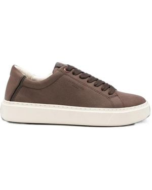Alexander Smith Leather Sneakers - Brown