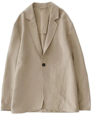 Studio Nicholson Denison Blazer - Natural
