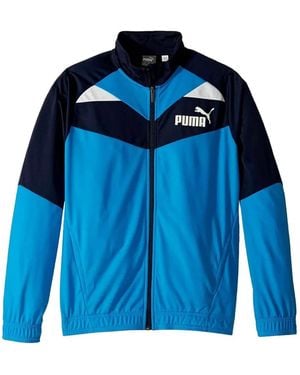 PUMA Iconic Tricot Tonal Topstitching Jacket - Blue