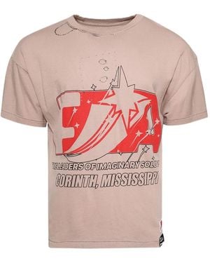 RRR123 Cotton T-Shirt - Pink