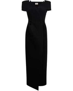 KHAITE Gene Dress - Black