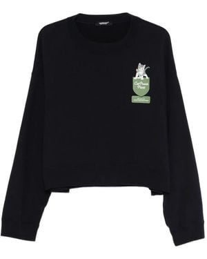 Undercover Graphic-Print Sweatshirt - Black