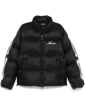 Amiri Printed Down Jacket - Black
