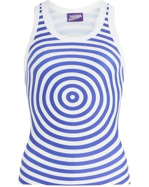 Jean Paul Gaultier The Target Tank Top - Blue