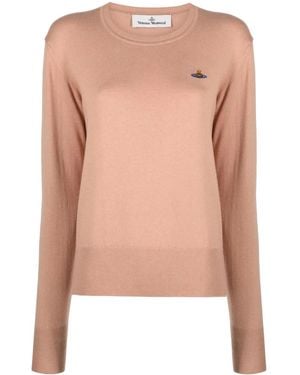 Vivienne Westwood Orbロゴ プルオーバー - ピンク