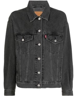 Levi's Buttoned-Up Denim Jacket - Black