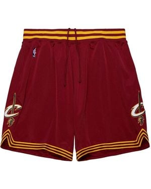 Mitchell & Ness Bermudas Cleveland Cavaliers 2015-16 Authentic - Rojo