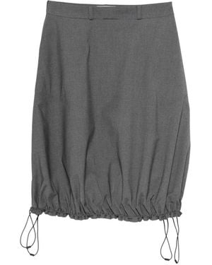 Coperni Midi-Ballonrok - Grijs