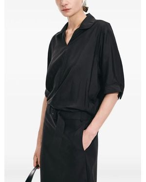 JNBY Robe-Chemise À Taille Ceinturée - Black