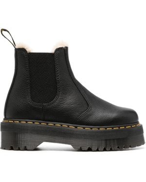 Dr. Martens Botines 2976 Quad con plataforma - Negro