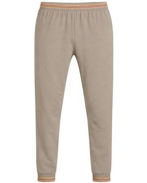 Pal Zileri Stripe-Trim Track Trousers - Grey