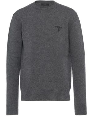 Prada Cashmere Jumper - Grey