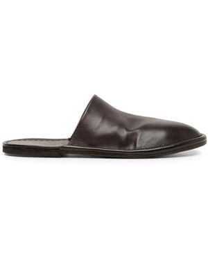 Marsèll Filo Leather Mules - Brown