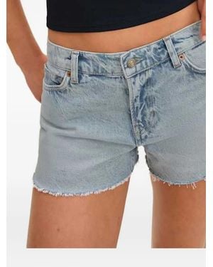 Reformation Pantalones Cortos Sutton - Azul