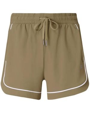 Sweaty Betty Explorer Drawstring-Waist Shorts - Green