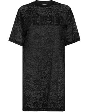 Philipp Plein T-Shirt Dress - Black