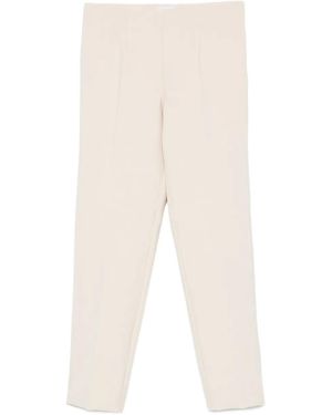 ROSSO35 Pleated Straight Trousers - White