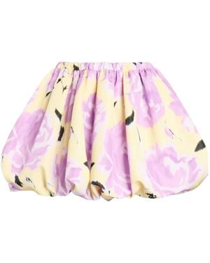 Patou Minifalda con estampado floral - Rosa