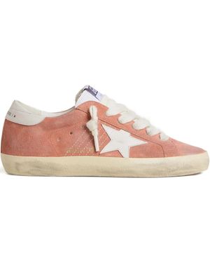 Golden Goose Super Star Trainers - Pink