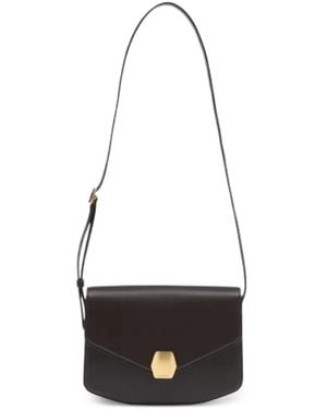 Officine Generale June Adjustable-Strap Shoulder Bag - White