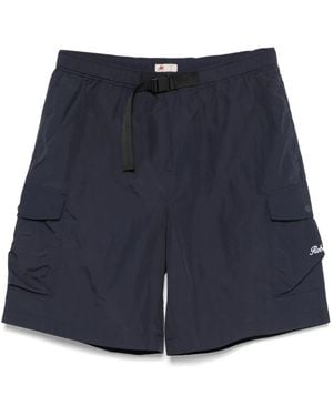 Kappa Belted Bermuda Shorts - Blue