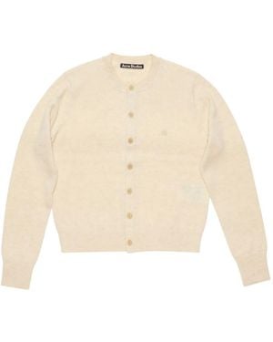Acne Studios Cardigan aus Wollgemisch - Natur