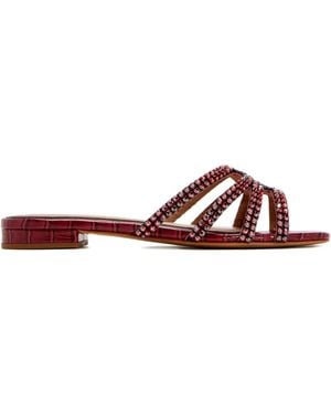 Nicoli Kalene Strappy Sandals - Red