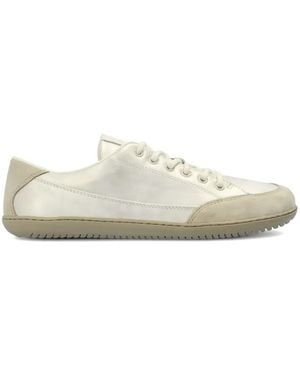 Groundies Suede-Panelled Trainers - White