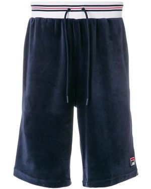 Fila Drawstring Fitted Shorts - Blue