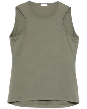 Roberto Collina Sleeveless Top - Green