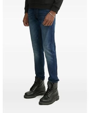 G-Star Detailed-Pockets Slim-Feat Jeans - Blue