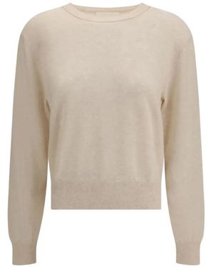 Lisa Yang Fleece-Wool Jumper - White