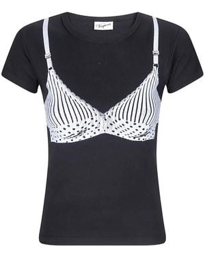 VAQUERA T-Shirt Mit Print - Schwarz