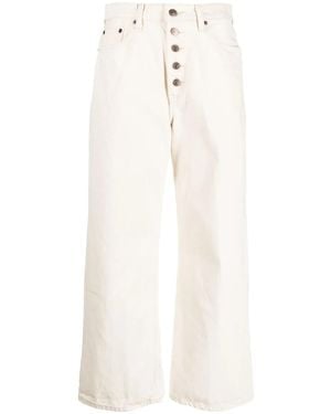 Polo Ralph Lauren Cropped Wide-Leg Trousers - White
