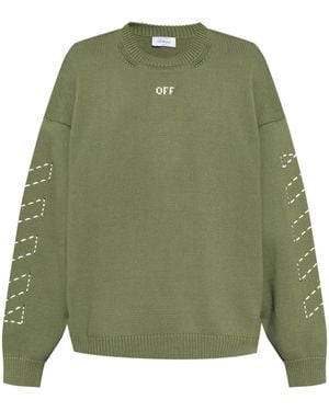 Off-White c/o Virgil Abloh Sweaters - Green