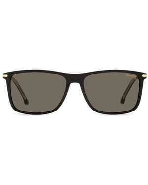 Carrera Rectangle-Frame Sunglasses - Gray