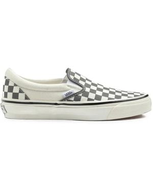 Vans Checkered Slip-On Sneakers - White