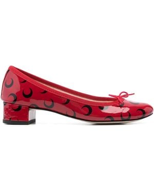 Marine Serre X Repetto Camille 30mm パンプス - レッド
