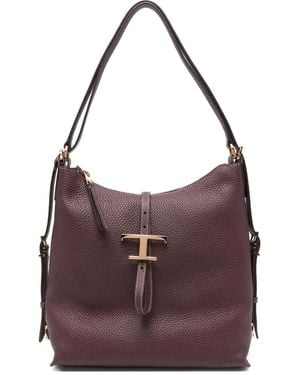 Tod's Mittelgroße T Timeless Schultertasche - Lila